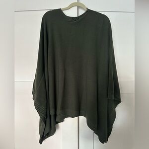Lululemon Flow Forward Olive Cape/Shawl/Poncho